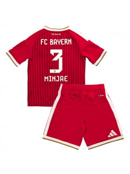 Bayern Munich Kim Min-jae #3 Replika Hemmakläder Barn 2026-27 Kortärmad (+ byxor)